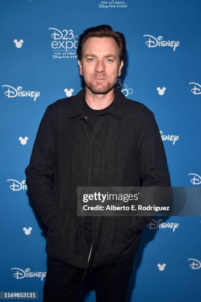 Ewan McGregor of 'Untitled Obi-Wan Kenobi Series' took part today in the Disney+ Showcase at Disney’s D23 EXPO 2019 in Anaheim, Calif. 'Untitled...