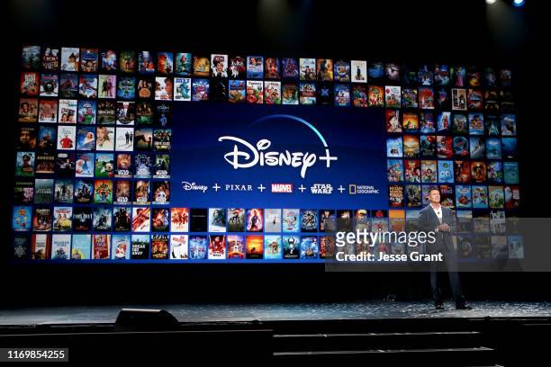 Chairman of Direct-to-Consumer & International division of The Walt Disney Company Kevin Mayer took part today in the Disney+ Showcase at Disney’s...