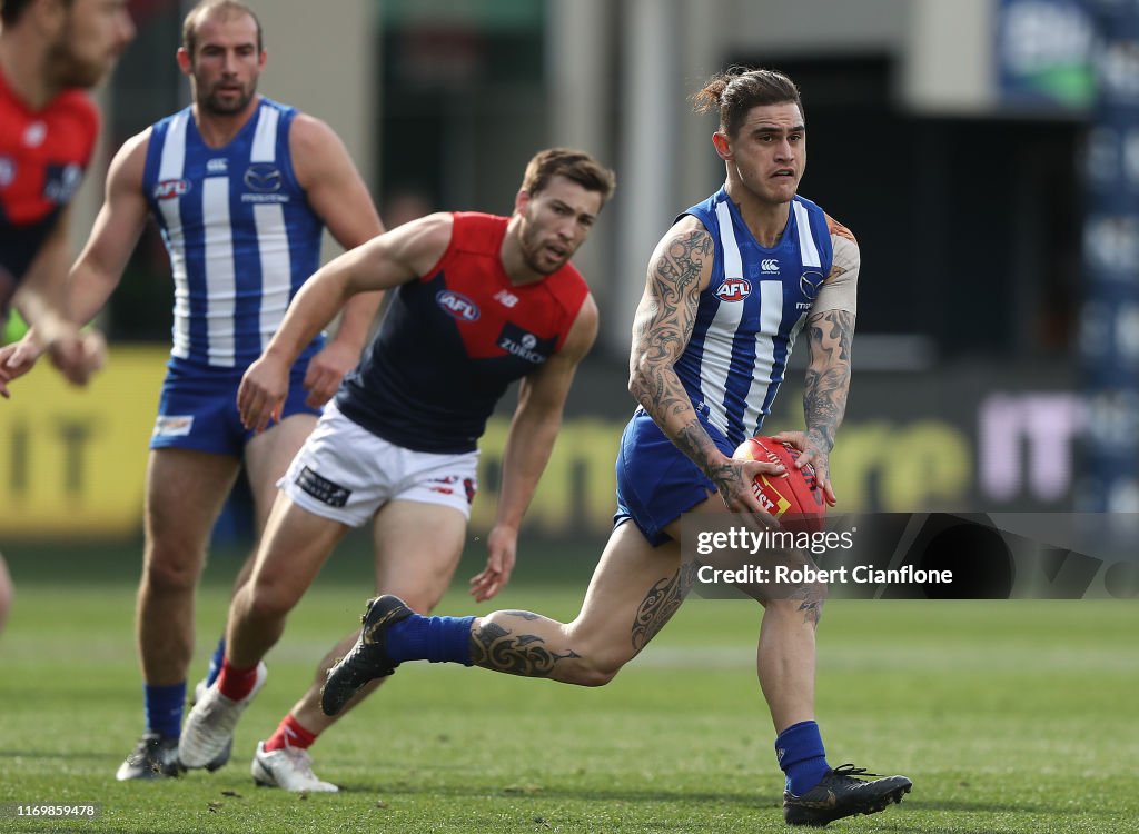 AFL Rd 23 - North Melbourne v Melbourne