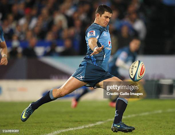 Morn Steyn during the Super Rugby match between Vodacom Bulls and the Sharks from Loftus Versfeld on June 18, 2011 in Pretoria, South Africa.