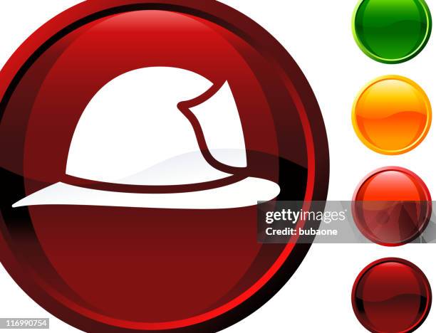 fireman hut internet lizenzfreie vektorgrafiken - feuerwehrhelm stock-grafiken, -clipart, -cartoons und -symbole