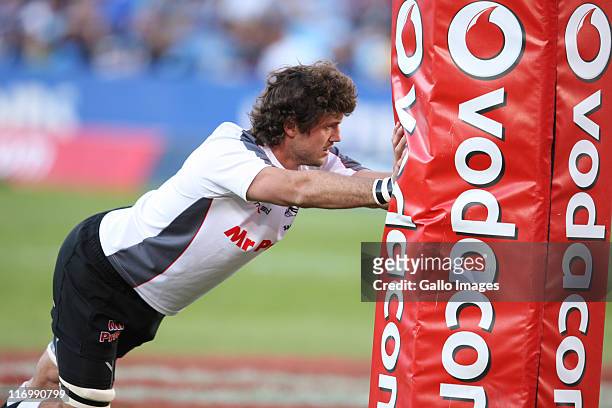 Ryan Kankowski during the Super Rugby match between Vodacom Bulls and the Sharks from Loftus Versfeld on June 18, 2011 in Pretoria, South Africa.