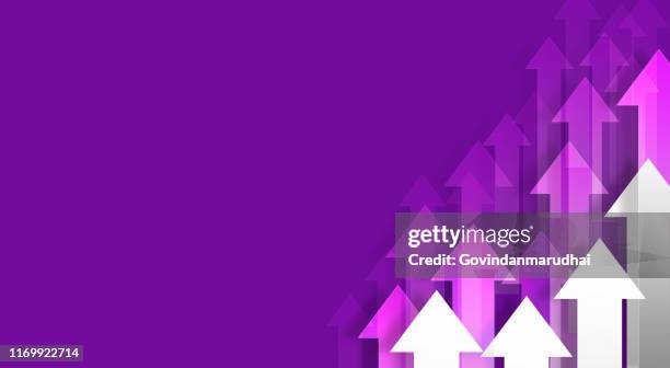 purple arrows background - focus on background stock illustrations