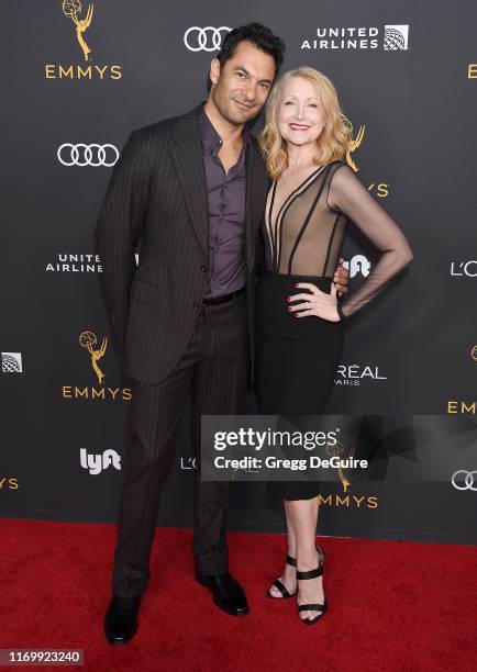 Darwin Shaw and Patricia Clarkson arrive as the Television Academy Honors Emmy Nominated Performers at Wallis Annenberg Center for the Performing...