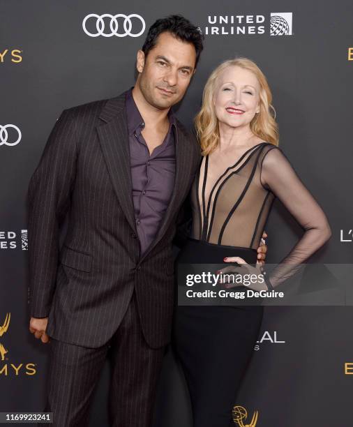 Darwin Shaw and Patricia Clarkson arrive as the Television Academy Honors Emmy Nominated Performers at Wallis Annenberg Center for the Performing...