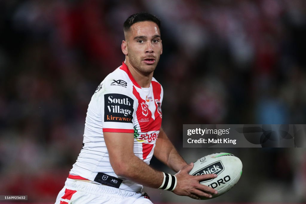 NRL Rd 23 - Dragons v Roosters