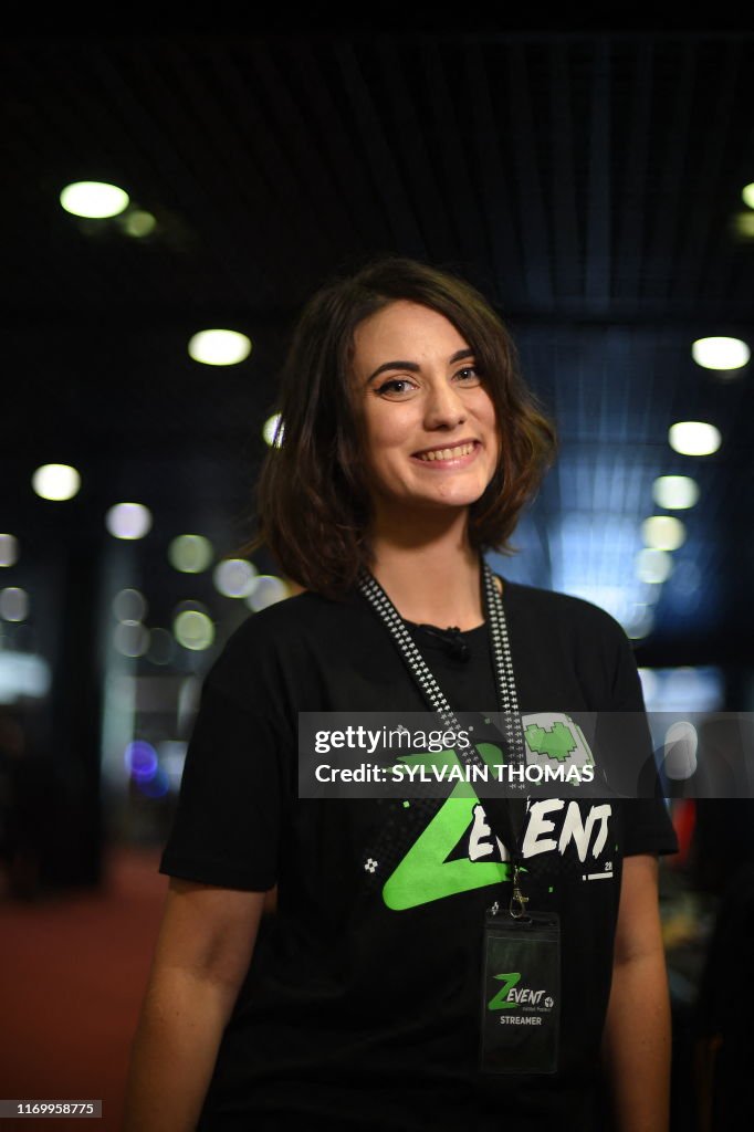 French YouTuber and streamer Maghla poses during the
