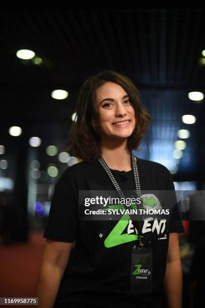 French YouTuber and streamer Maghla poses during the