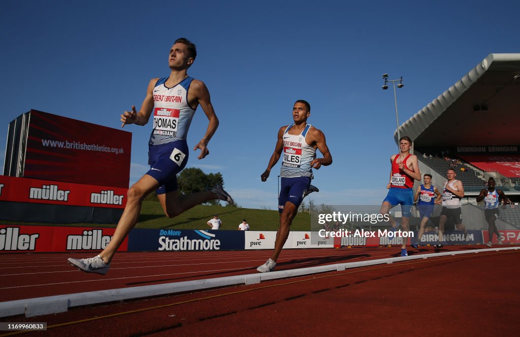 Muller British Athletics Championships - Day 1