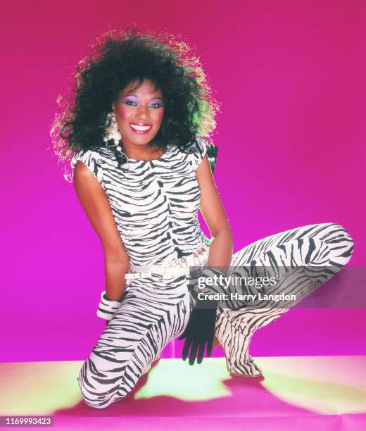 Singer Bonnie Pointer poses for a portrait in 1979 in Los Angeles, California.