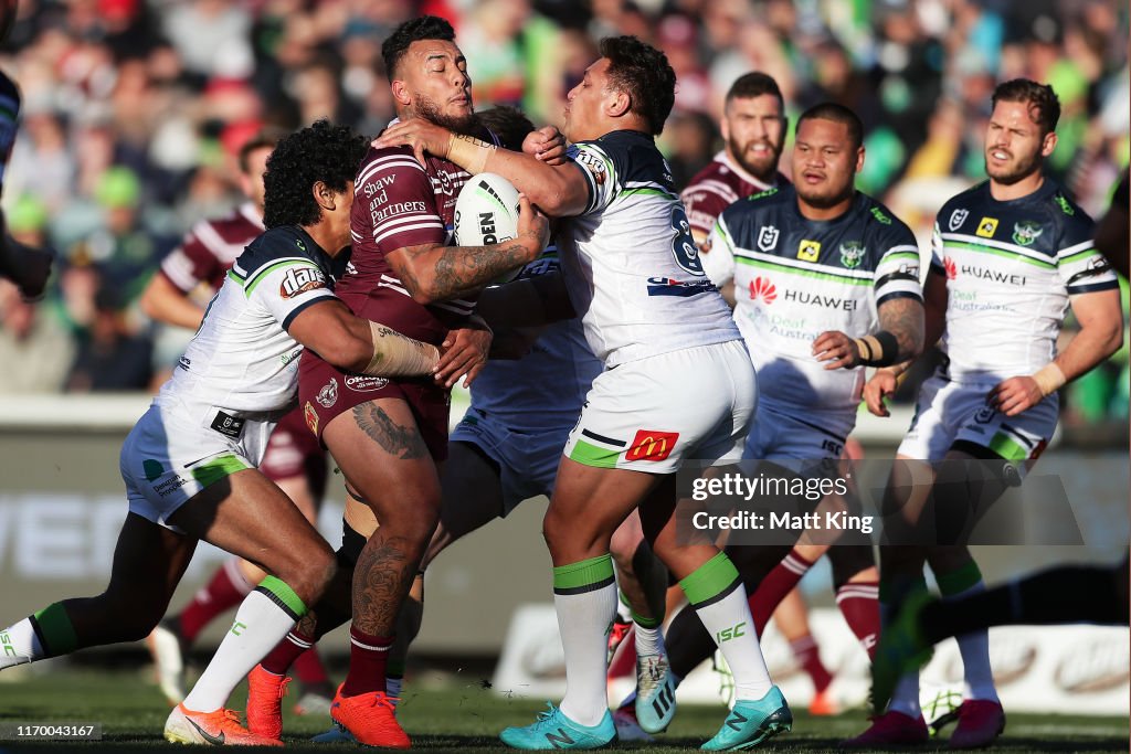 NRL Rd 23 - Raiders v Sea Eagles