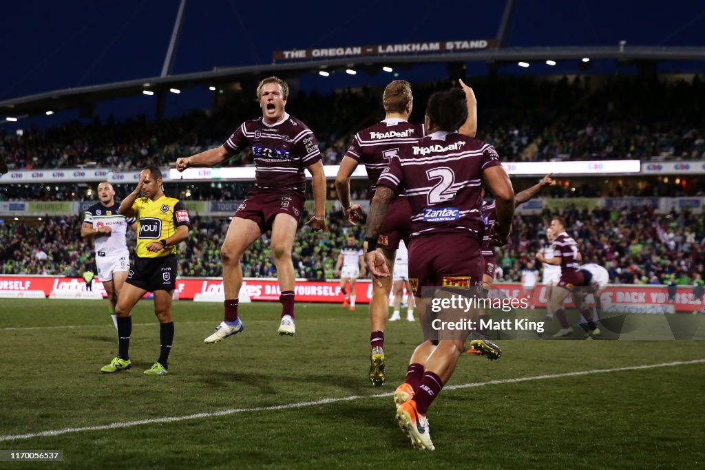 NRL Rd 23 - Raiders v Sea Eagles