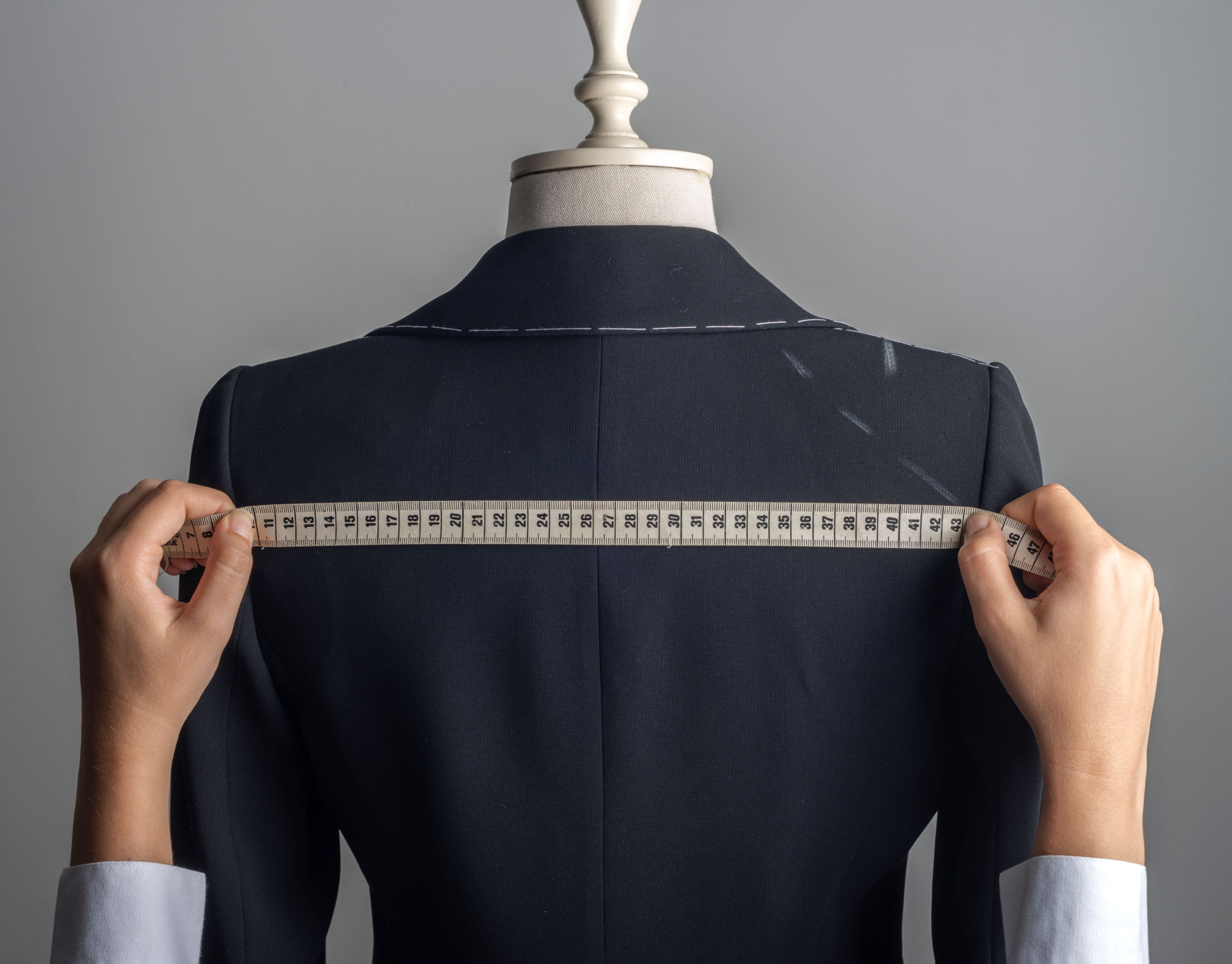 tailor measuring suit