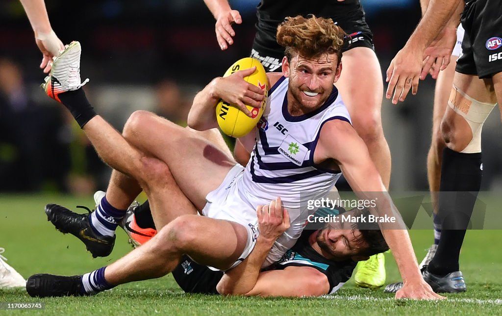 AFL Rd 23 - Port Adelaide v Fremantle