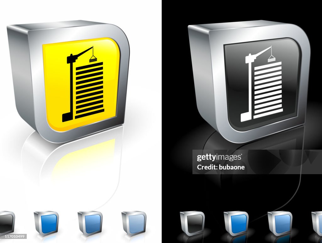 Construction 3D royalty free vector art