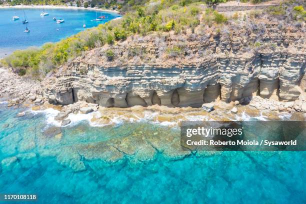 pillar of hercules, caribbean, antigua, west indies - antigua & barbuda 個照片及圖片檔