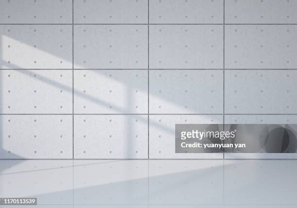 3d illustration empty exhibition room - exhibition wall stock pictures, royalty-free photos & images