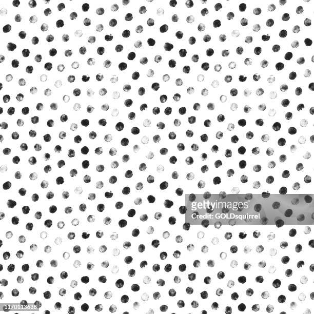 ilustrações de stock, clip art, desenhos animados e ícones de a white piece of paper densely dotted with small, evenly arranged small dots manually impressed by means of dense black paint and a rounded form - strainer texture - abstract grid in vector - colander