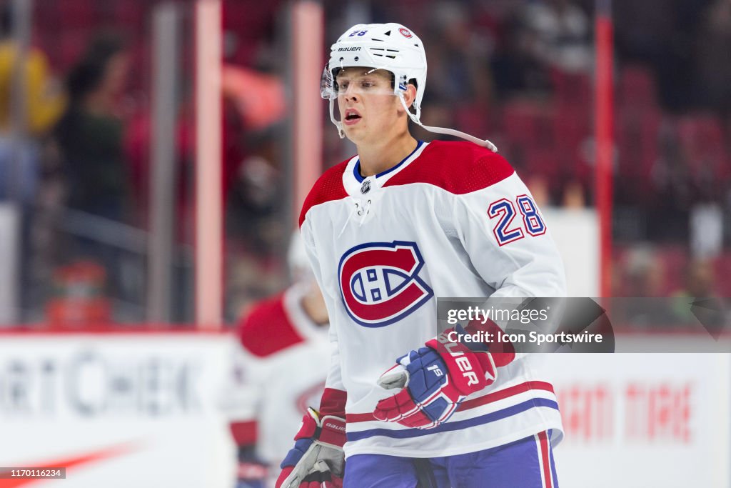 NHL: SEP 21 Preseason - Canadiens at Senators