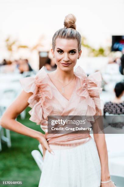 Actress and Aesthetic Everything Beauty Rachel McCord attends the Aesthetic Everything Beauty Expo Gala as Franz Skincare and Biosensor Lab Receive...