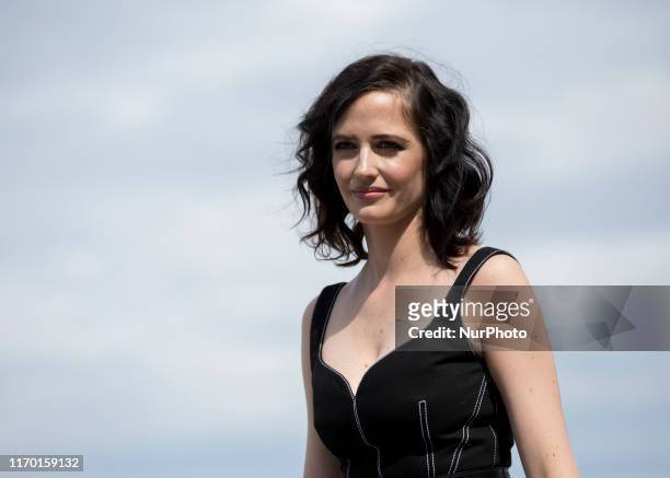 Eva Green attends the 'Proxima' Photocall during the 67th San Sebastian Film Festival in the northern Spanish Basque city of San Sebastian on...
