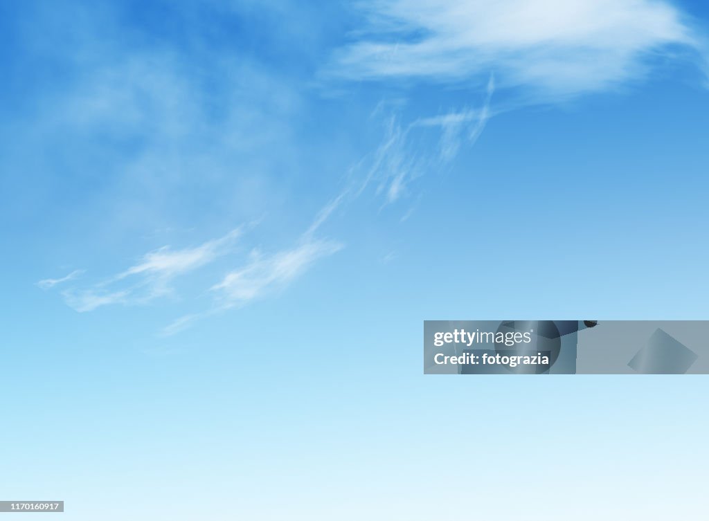 Bule Image Blue Sky Background High-Res Stock Photo - Getty Images