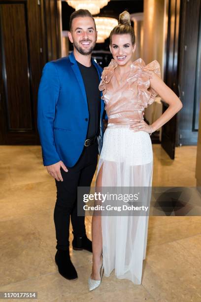 Tyler Terry and Actress and Aesthetic Everything Beauty Host Rachel McCord attend the Aesthetic Everything Beauty Expo Gala as Franz Skincare and...
