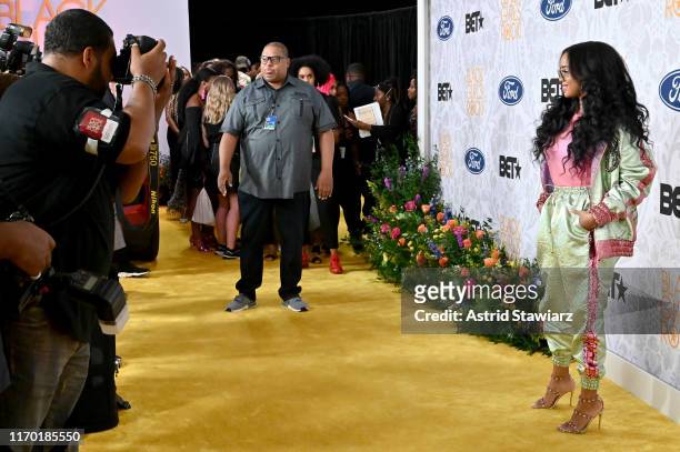 Attends Black Girls Rock 2019 Hosted By Niecy Nash at NJPAC on August 25, 2019 in Newark, New Jersey.
