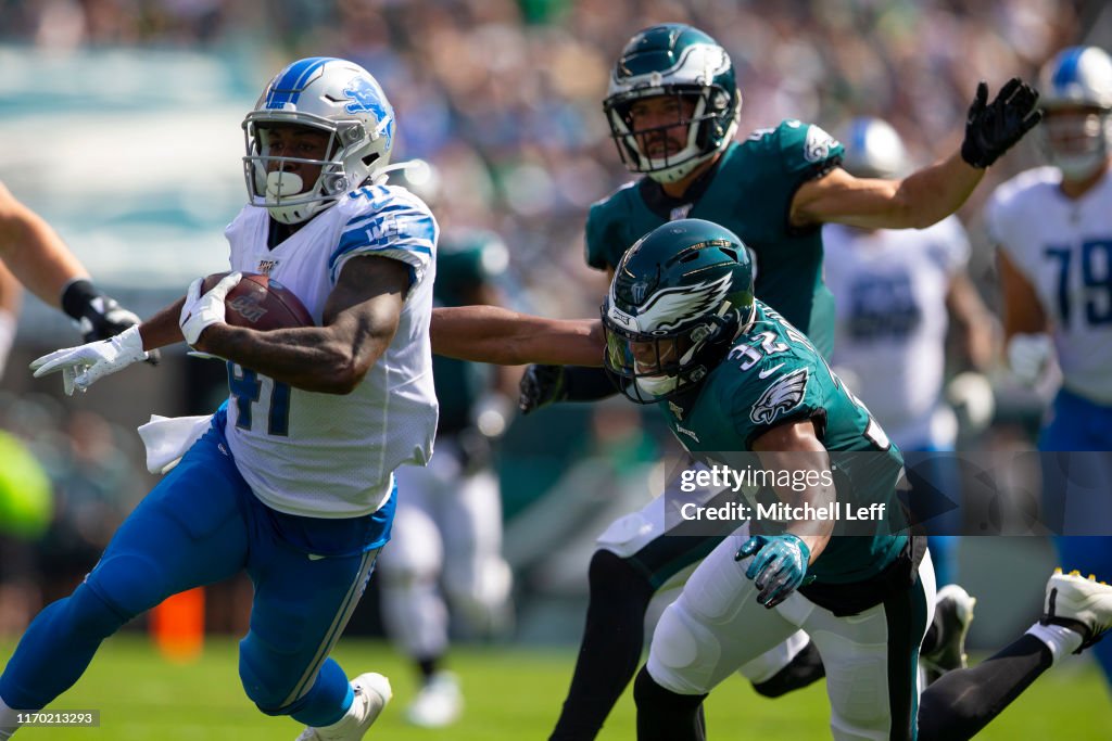 Detroit Lions v Philadelphia Eagles