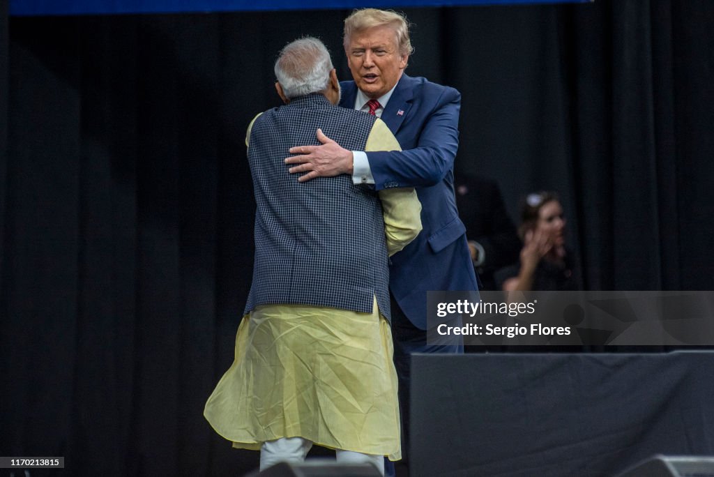 "Howdy, Modi" Event Welcomes Indian Prime Minister Narendra Modi To Houston, Texas