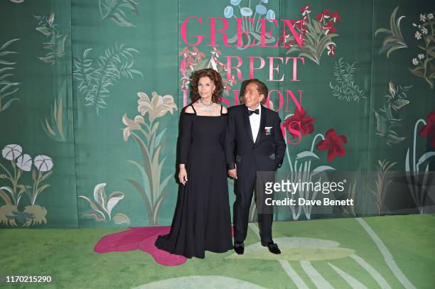 Sophia Loren wearing Valentino and Valentino Garavani attend The Green Carpet Fashion Awards, Italia 2019, hosted by CNMI & Eco-Age, at Teatro Alla...