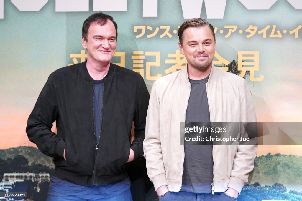 Once Upon A Time In Hollywood' Japan Premiere - Press Conference