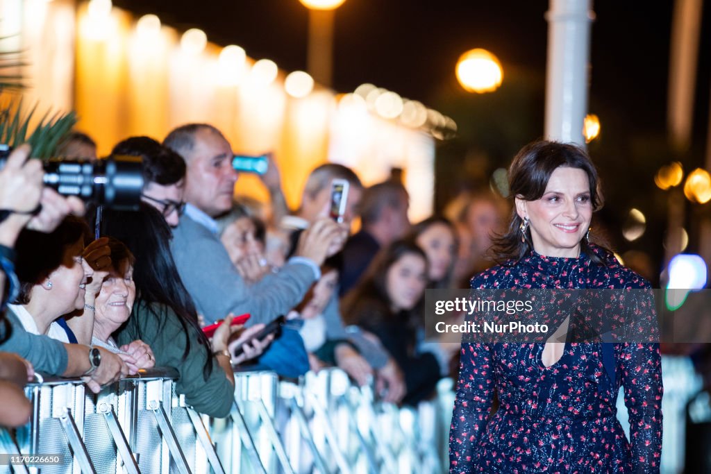 Juliette Binoche attends the 'La Verité ' Premiere during the 67th
