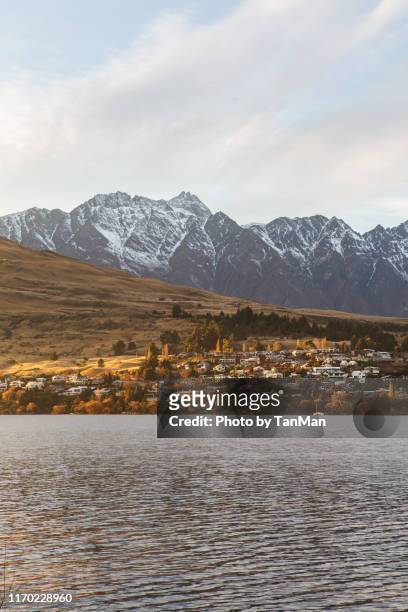 the remarkables. queenstown, new zealand. - the remarkables stock pictures, royalty-free photos & images
