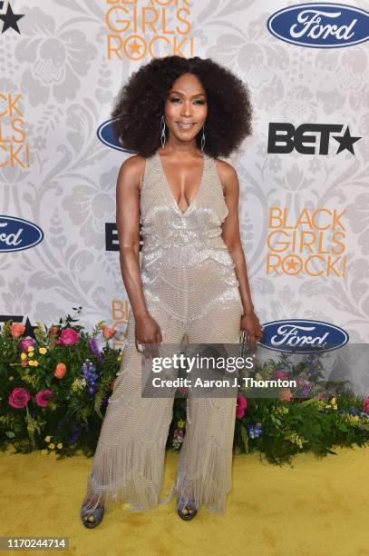 Actress Angela Bassett attends Black Girls Rock! at NJ Performing Arts Center on August 25, 2019 in Newark, New Jersey.
