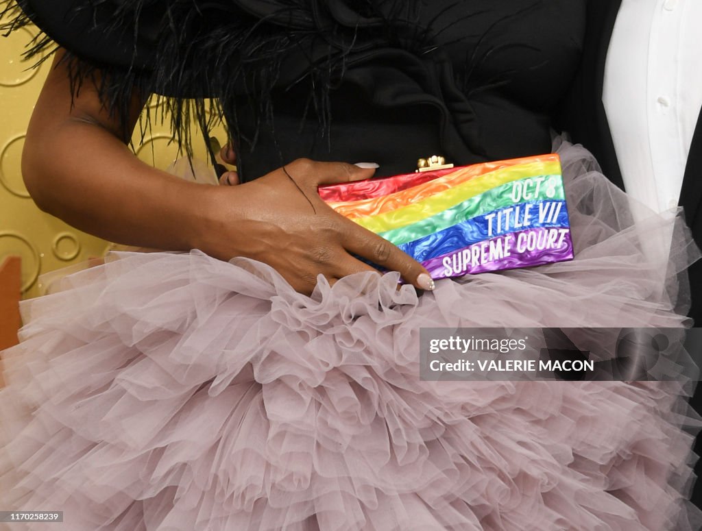 TOPSHOT-US-ENTERTAINMENT-TELEVISION-EMMYS-ARRIVALS