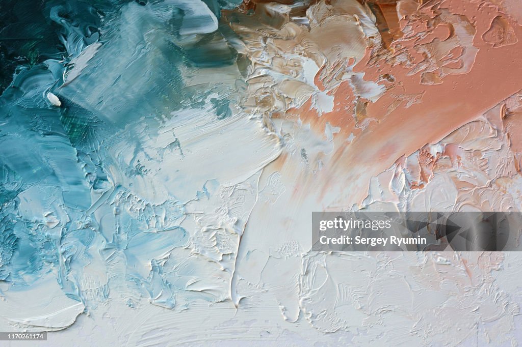 Oil painting texture