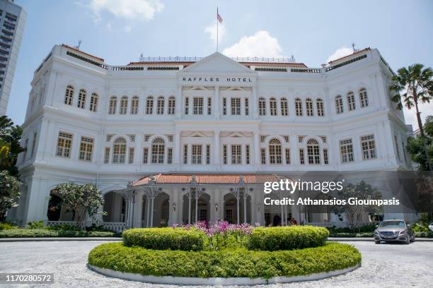Raffles Hotel on August 19, 2019 in Singapore.