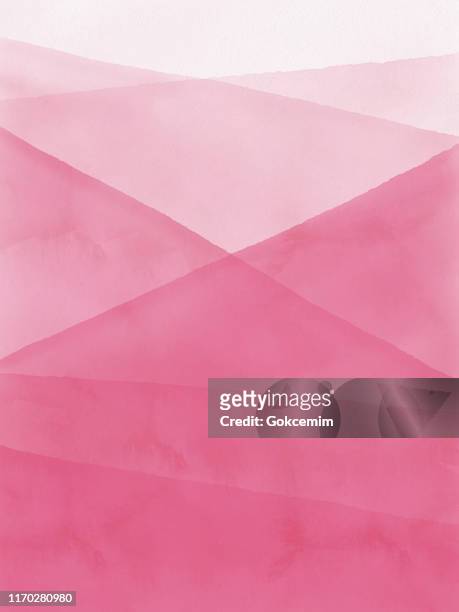 bildbanksillustrationer, clip art samt tecknat material och ikoner med akvarell rosa gradient abstrakt bakgrund. - rosa