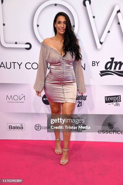 Lamiya Slimani during the Beauty Convention "Glow" by DM at The Station on September 22, 2019 in Berlin, Germany.