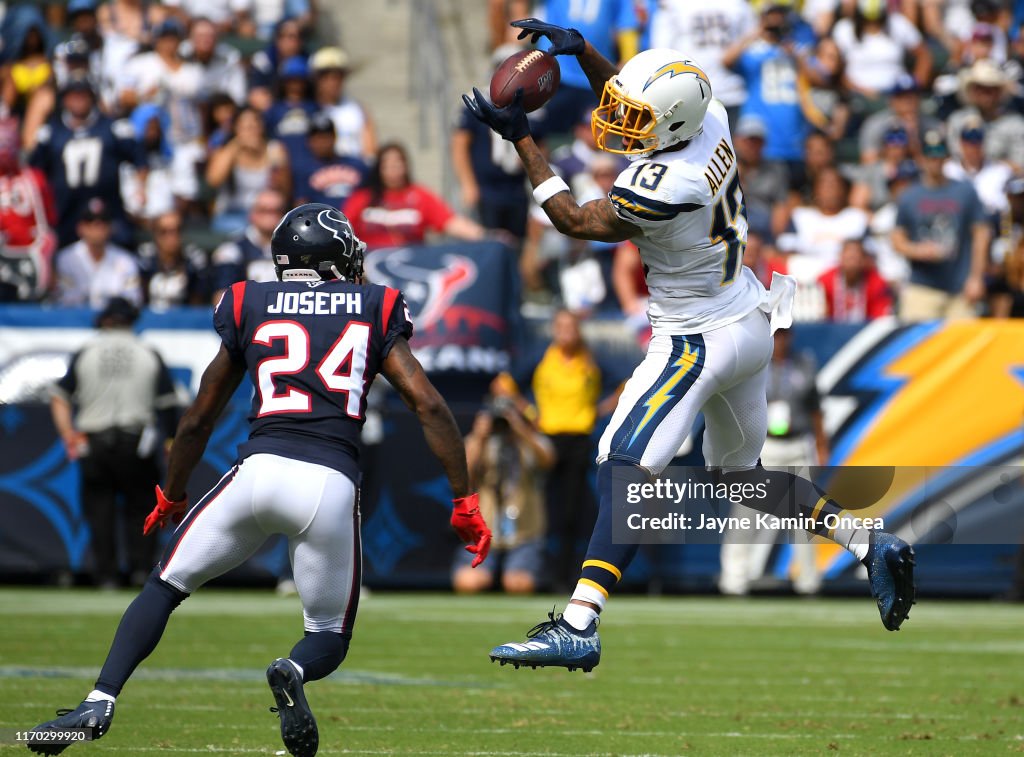 Houston Texans v Los Angeles Chargers