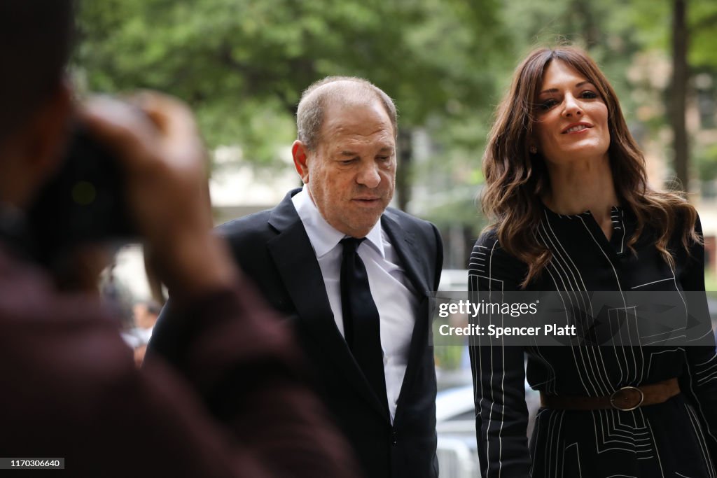 Harvey Weinstein In Court For Arraignment Over New Indictment For Sexual Assault