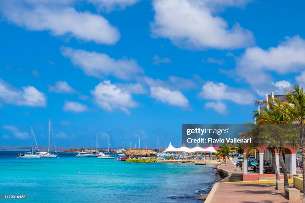 Bonaire, Kralendijk Promenade
