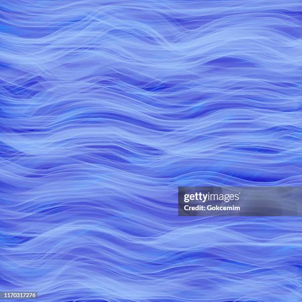 sea wave background, blue water summer pattern. blue waves hand drawn abstract modern vector background. transparent layered abstract business template brochure flyer background. - pool party stock illustrations