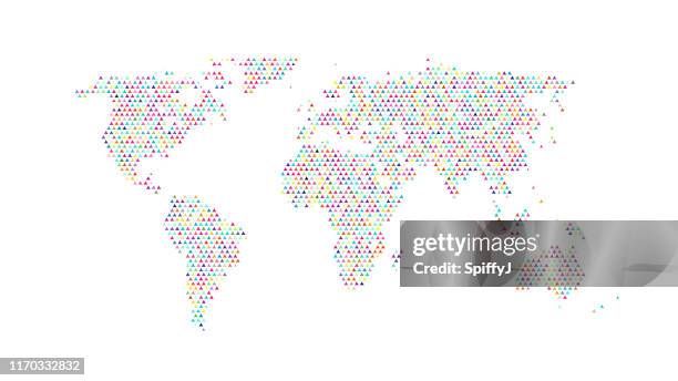 Triangular World Map Triangular World Map Photos and Premium High Res Pictures - Getty Images