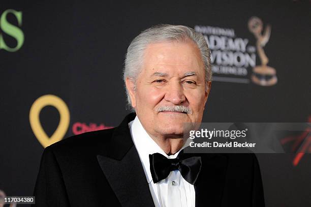 Actor John Aniston arrives at the 38th Annual Daytime Entertainment Emmy Awards held at the Las Vegas Hilton on June 19, 2011 in Las Vegas, Nevada.