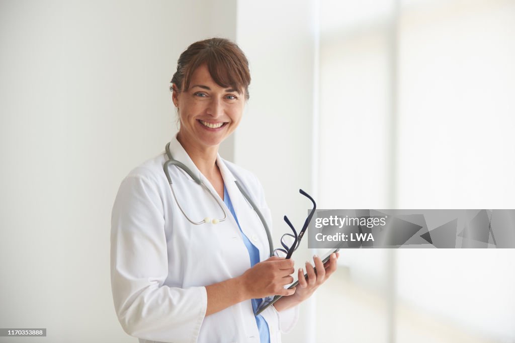 Portrait of a female doctor.