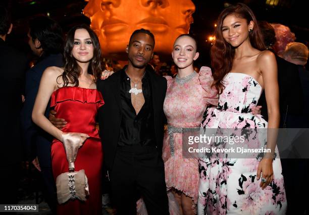 Maude Apatow, Algee Smith, Sydney Sweeney, Zendaya attend HBO's Post Emmy Awards Reception on September 22, 2019 in Los Angeles, California.