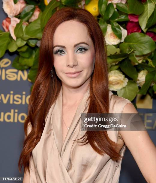 Ksenia Solo arrives at the Walt Disney Television Emmy Party on September 22, 2019 in Los Angeles, California.