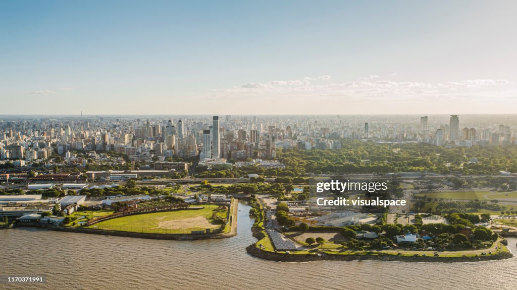 Buenos Aires Aerial View